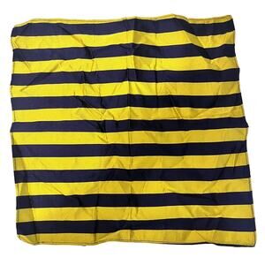 RUGBY Silk Hand Made in Italy Pocket Scarf - 12" x 12"